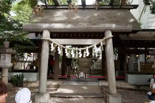 川越氷川神社の鳥居