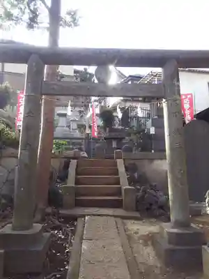 西台天祖神社の鳥居