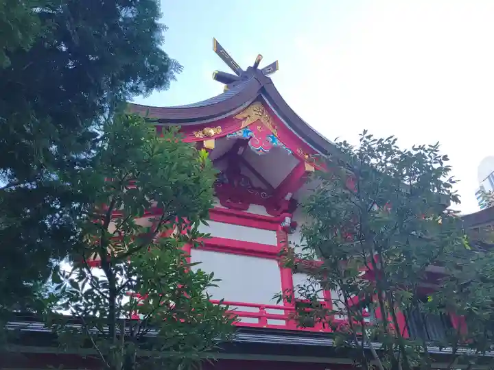 成子天神社の本殿・本堂