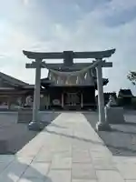 栗橋八坂神社の鳥居