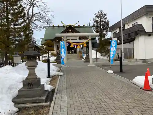 烈々布神社の鳥居