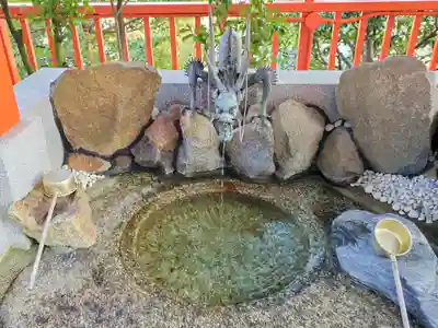 神戸水天宮の手水舎