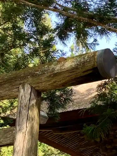 早池峰神社の山門・神門