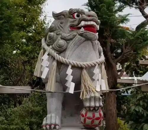 香取神社の狛犬