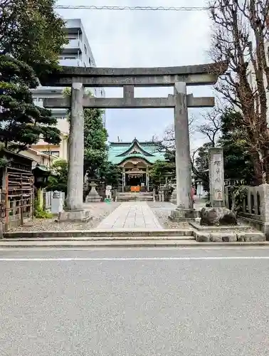 猿江神社の鳥居