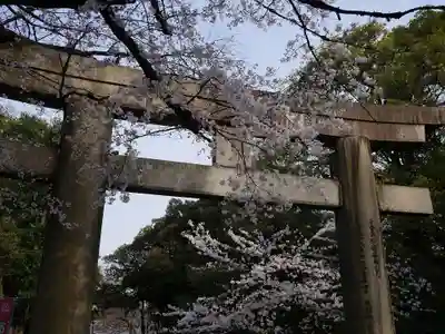 上野東照宮の鳥居