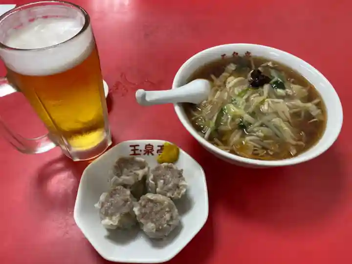 太田杉山神社・横濱水天宮の食事