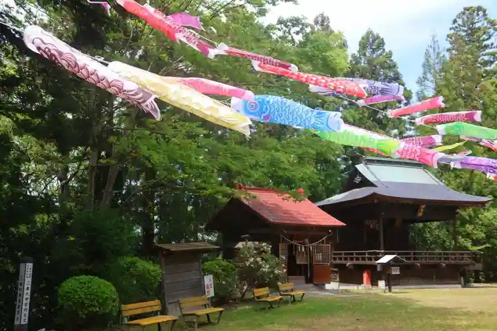 三春大神宮の景色