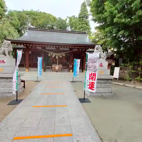 新田神社の本殿・本堂