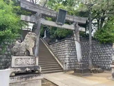 品川神社の鳥居