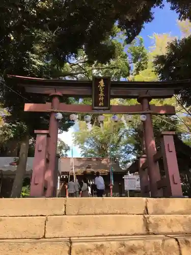 麻賀多神社の鳥居