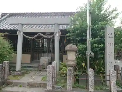 逆川社の本殿・本堂