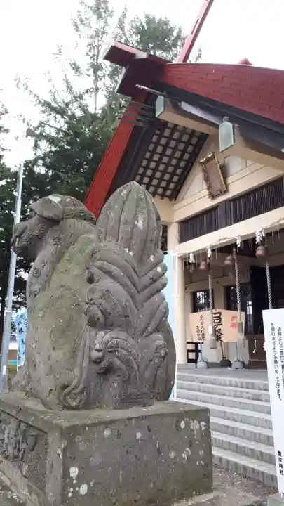 豊栄神社の狛犬
