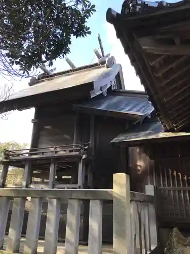 大野津神社の本殿・本堂