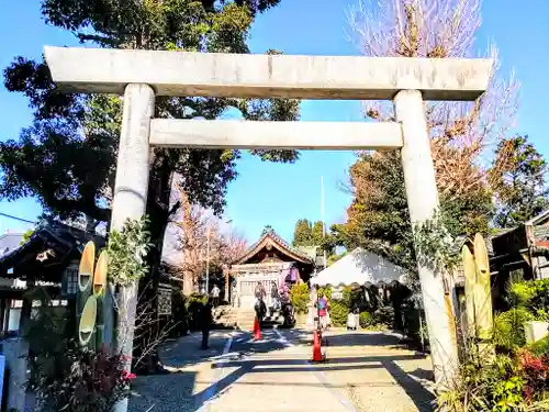 羊神社の鳥居