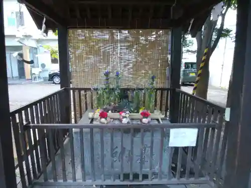 豊平神社の手水舎