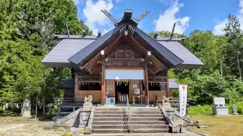 相馬妙見宮　大上川神社の本殿