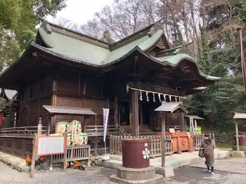 谷保天満宮の本殿