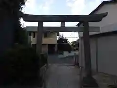 細田神社の鳥居