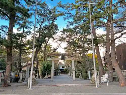 浜松八幡宮の鳥居