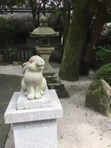 岡崎神社の狛犬