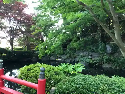 貫井神社の庭園