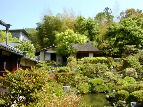 等持院の庭園