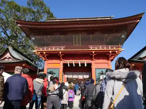 富士山本宮浅間大社の山門・神門