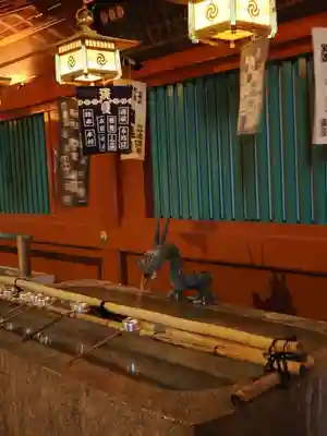 神田神社（神田明神）の手水舎