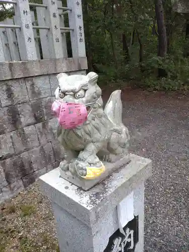 龍王神社の狛犬