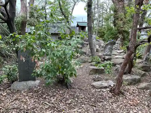 石山寺の庭園