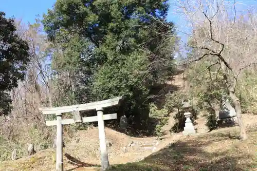 三渡神社の鳥居