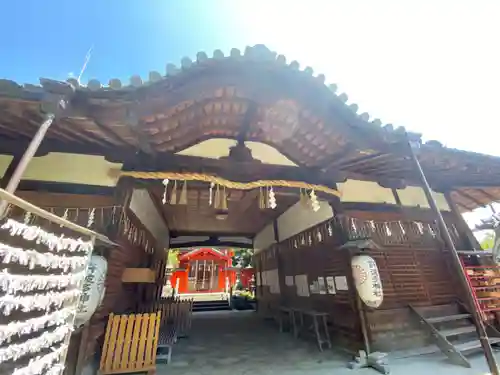 許波多神社（五ケ庄鎮座）の本殿・本堂