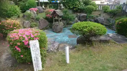 熊野神社の庭園