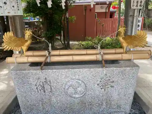 富岡八幡宮の手水