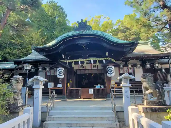 芦屋神社の本殿・本堂