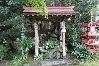 明通寺の手水舎