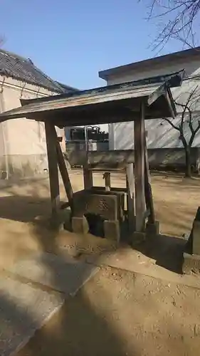 上小岩天祖神社の手水舎