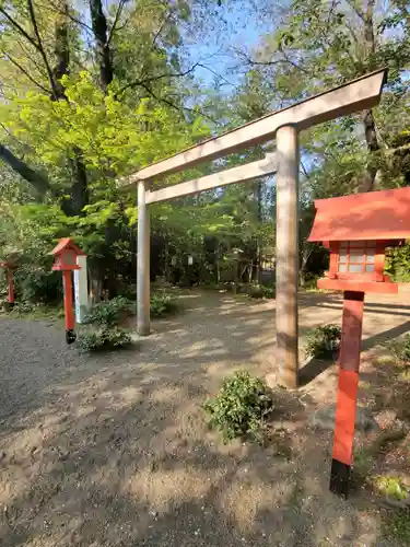 冠稲荷神社の鳥居