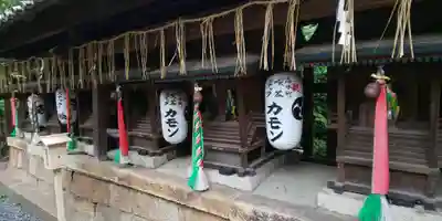 羽束師坐高御産日神社の末社・摂社