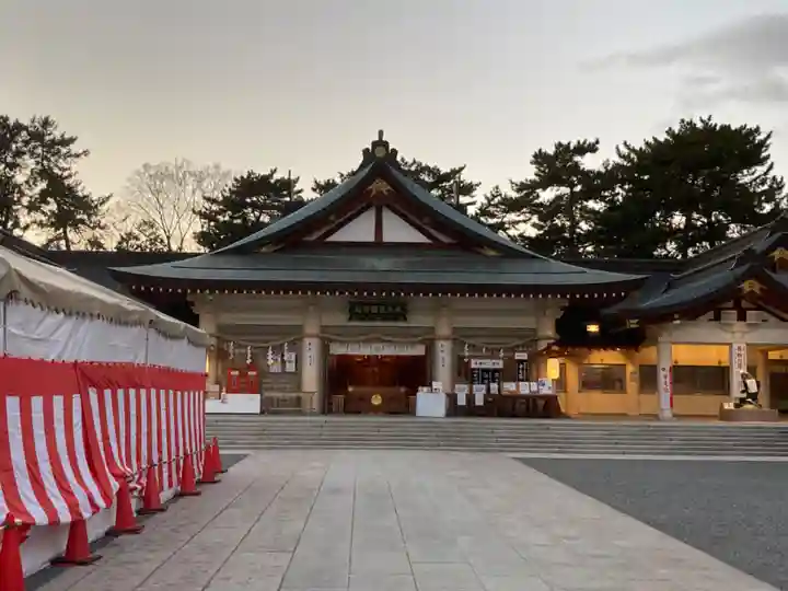 廣島護國神社の本殿・本堂