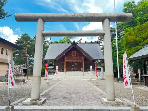 富良野神社の鳥居