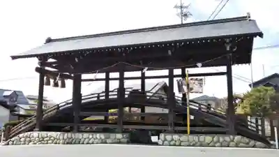 諏訪大社下社春宮の周辺