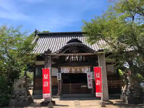 鴨島八幡神社の本殿・本堂