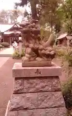 廣幡八幡宮の狛犬