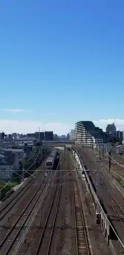 天祖神社の周辺