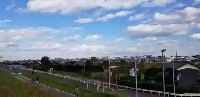 鵜森稲荷神社の周辺