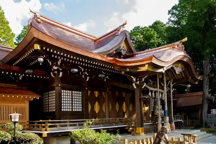 大麻比古神社の本殿・本堂