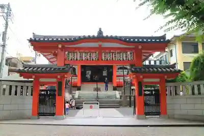 善國寺の山門・神門