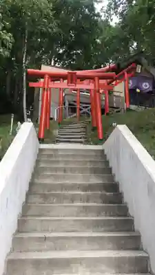 清田稲荷神社の鳥居